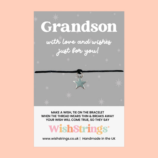 Grandson - WishStrings Wish Bracelet