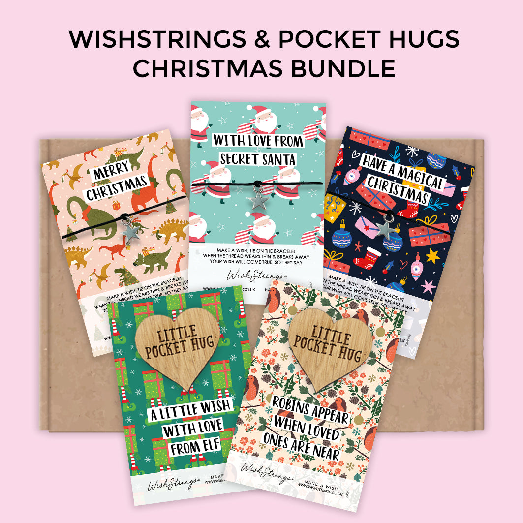 5 ITEM - Christmas WishStrings & Pocket Hug Bundle