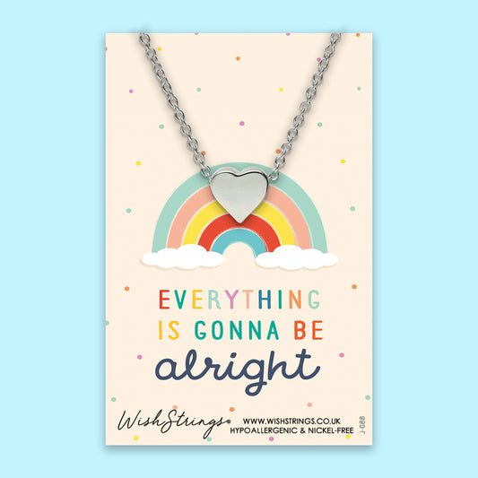 Everything is Gonna Be Alright  - Heart Necklace