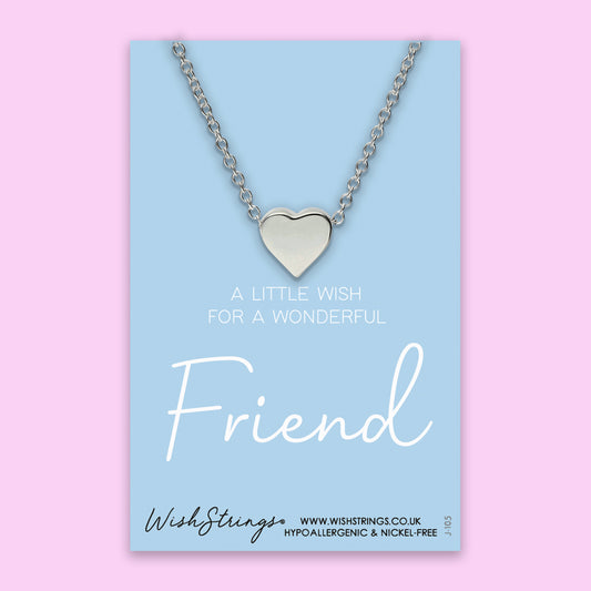 Friend - Heart Necklace