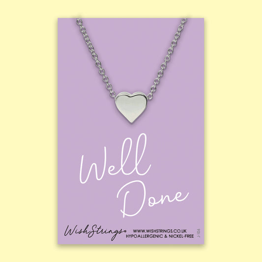 Well Done - Heart Necklace
