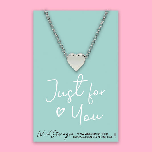 Just for You - Heart Necklace