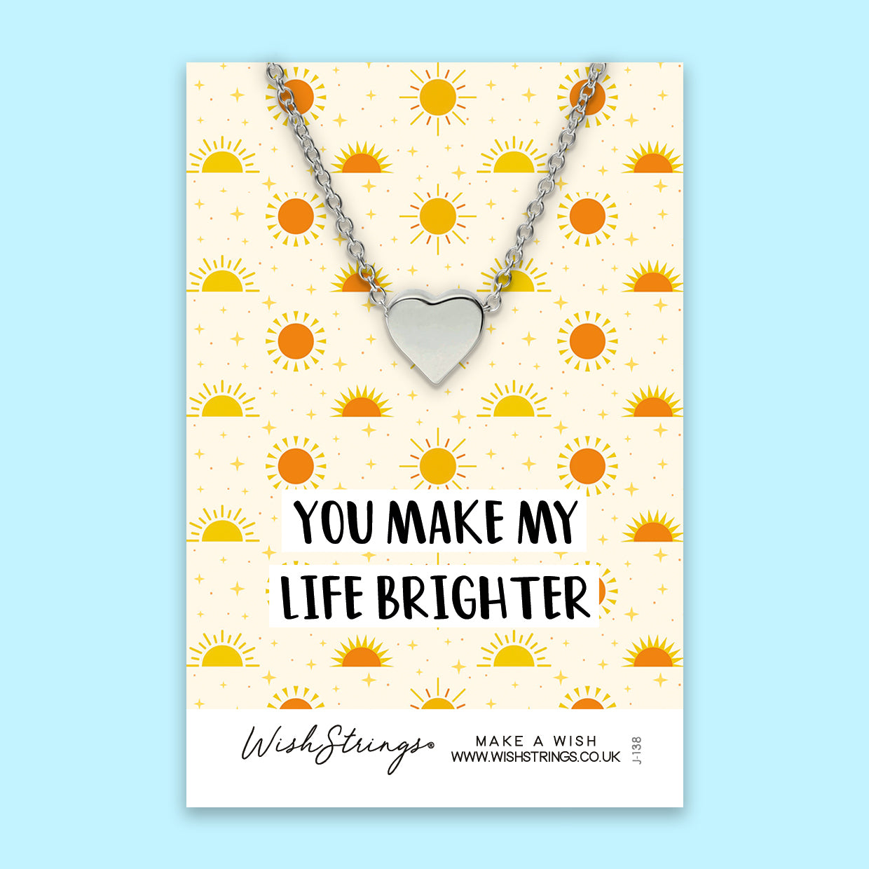 Life Brighter - Heart Necklace