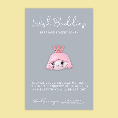 Princess - WishBuddies - Pocket Hug Token (WB008)
