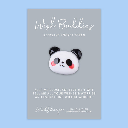Panda - WishBuddies - Pocket Hug Token (WB010)