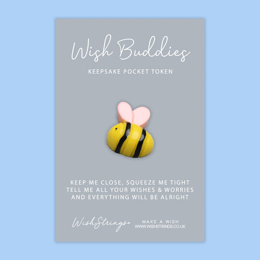 Bee - WishBuddies - Pocket Hug Token (WB011)