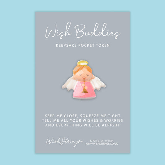 Angel - WishBuddies - Pocket Hug Token (WB013)