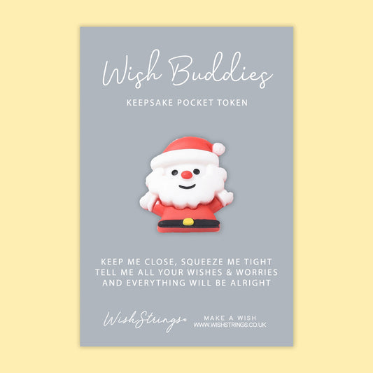Santa - WishBuddies - Pocket Hug Token (WB018)