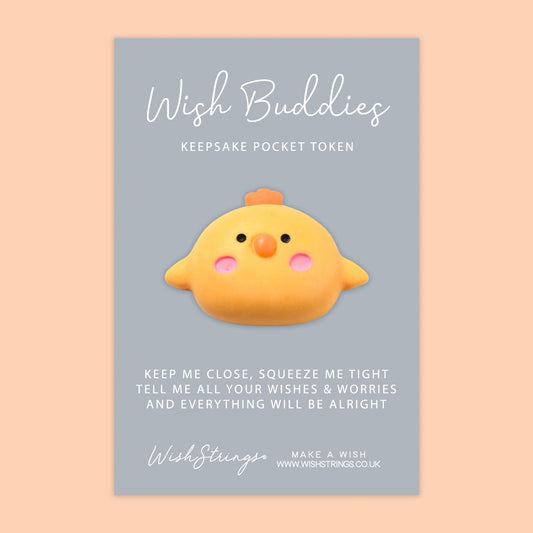 Chick - WishBuddies - Pocket Hug Token (WB039)