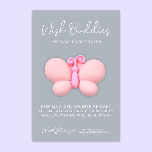 Butterfly - WishBuddies - Pocket Hug Token (WB041)