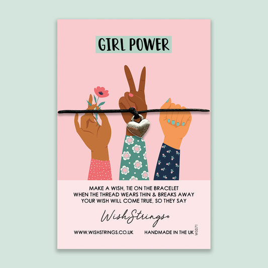 girl power, female empowerment, WishStrings wish bracelet