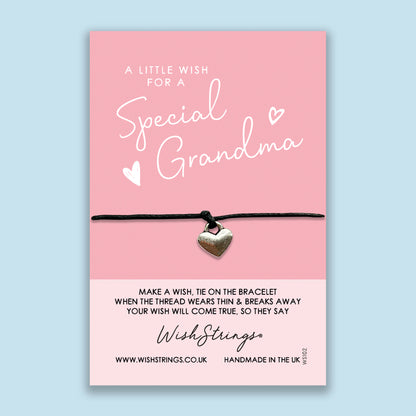 Little Wish Grandma - WishStrings Wish Bracelet