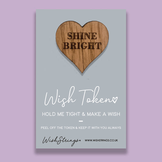 Shine Bright - Wish Token - Keepsake Token