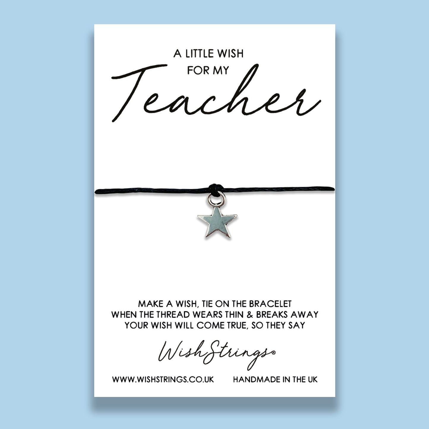 Little Wish Teacher - WishStrings Wish Bracelet