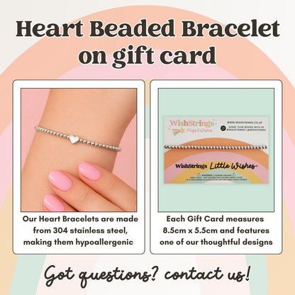a picture of a bracelet on a card