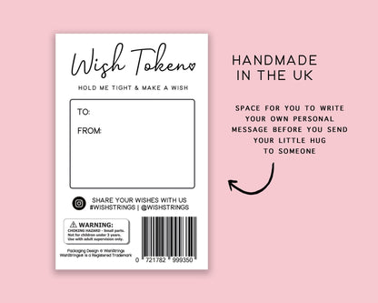 SALE - DAUGHTER - Oak Pocket Hug Token | S060-PH