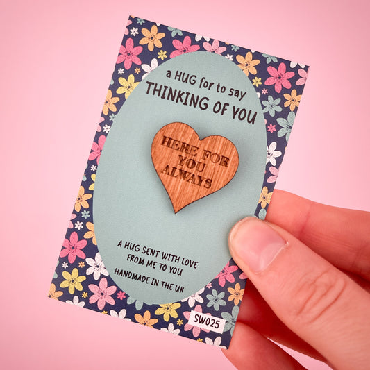 SALE - Thinking of You - Pocket Hug Token - SW025