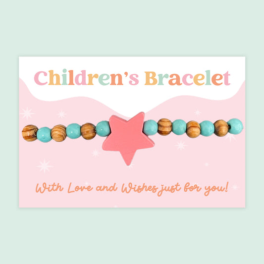 Star - Children's Beaded Bracelet (CB002)