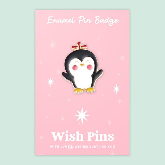 Penguin - Wish Pins - Enamel Pin Badge (EWP006)