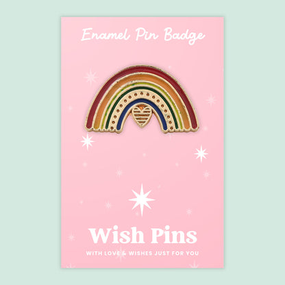 Rainbow - Wish Pins - Enamel Pin Badge (EWP018)