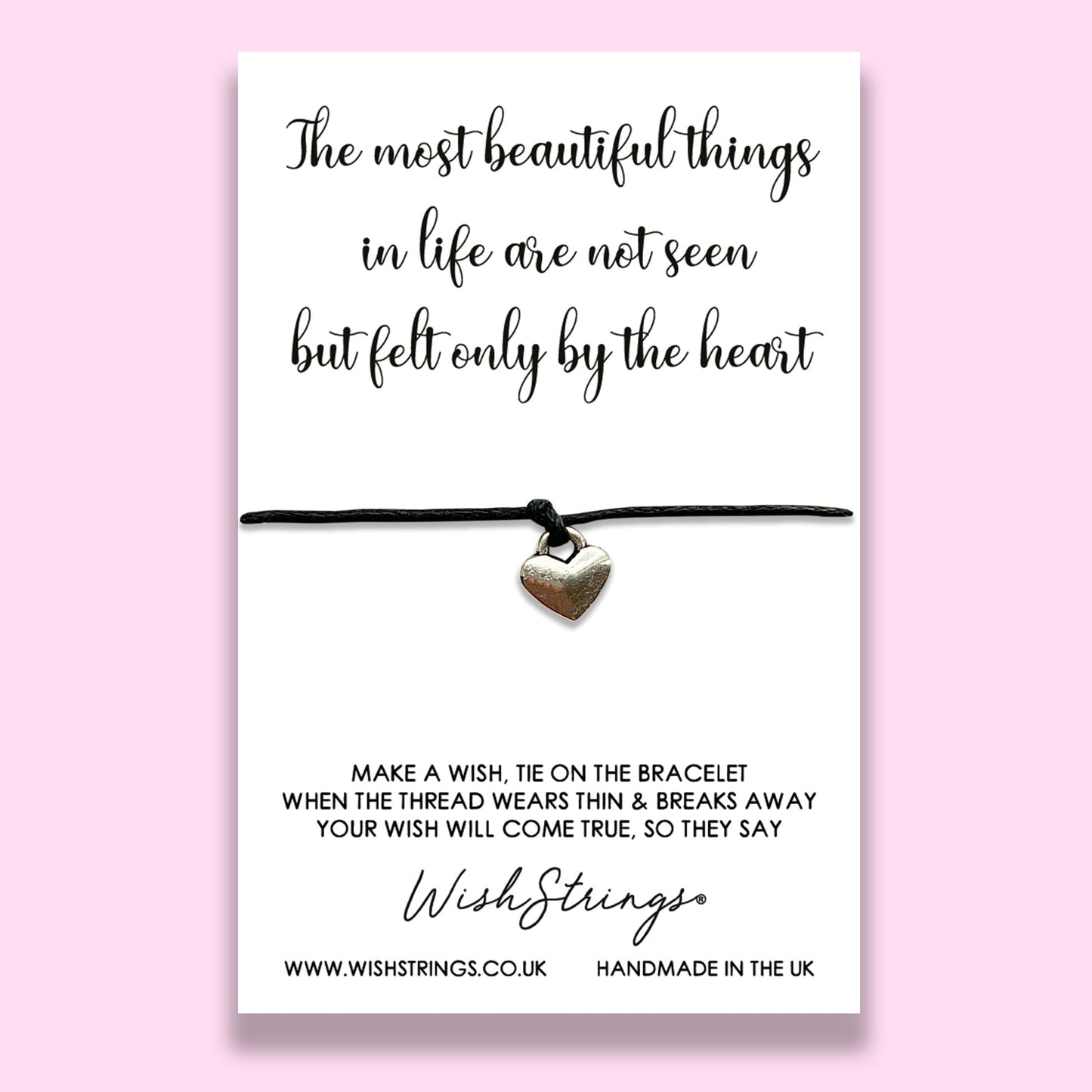 SALE - Felt by the Heart - WishStrings Wish Bracelet - S008