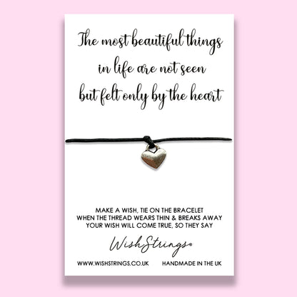 SALE - Felt by the Heart - WishStrings Wish Bracelet - S008