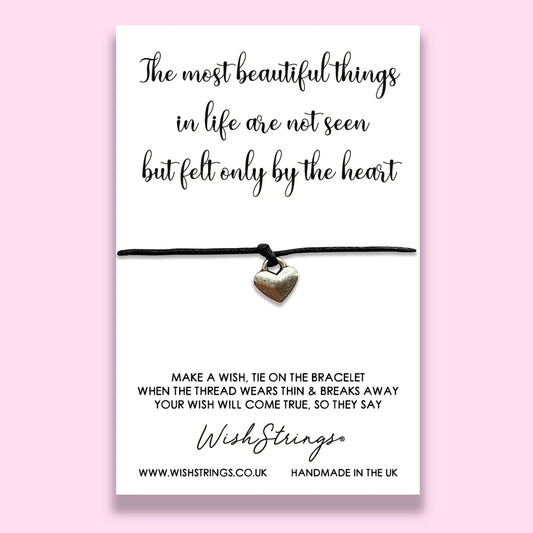 SALE - Felt by the Heart - WishStrings Wish Bracelet - S008