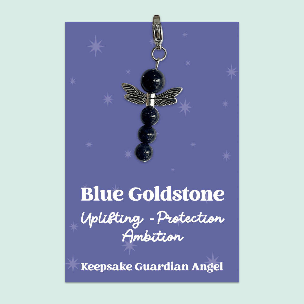 Gemstone Angel Collection – Crystal Angel Charms | Spiritual Healing Gifts | Comfort, Protection & Positivity