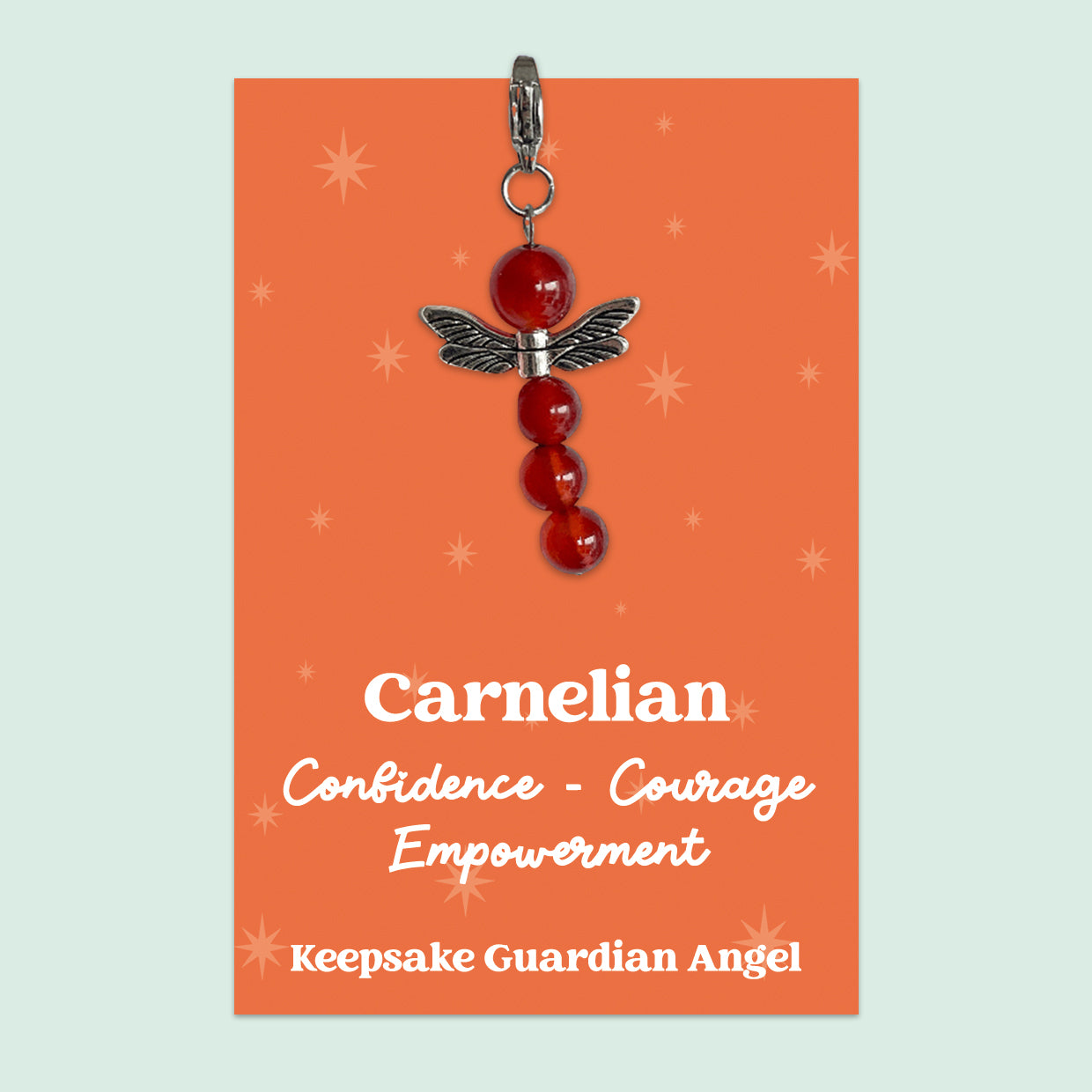 Gemstone Angel Collection – Crystal Angel Charms | Spiritual Healing Gifts | Comfort, Protection & Positivity