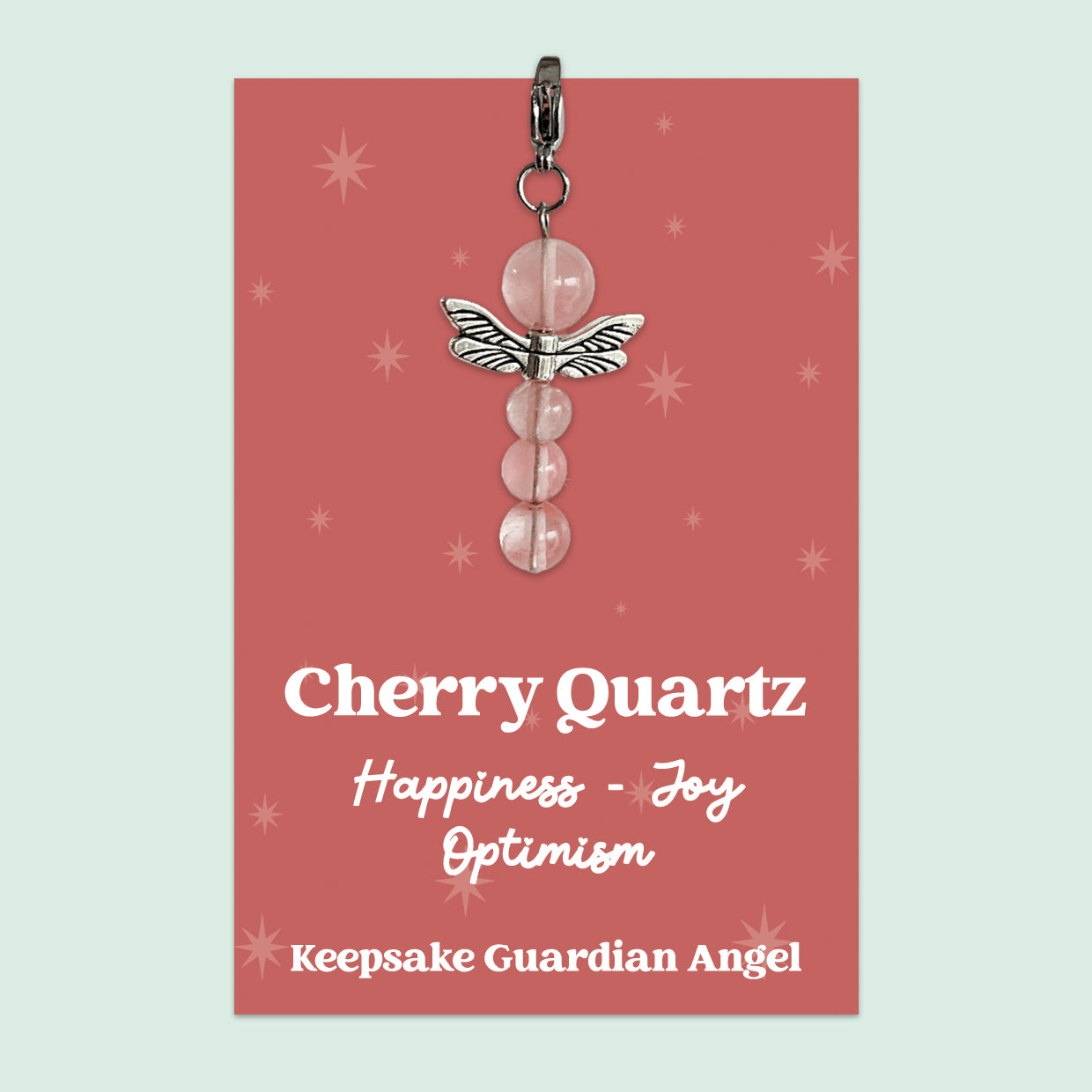 Gemstone Angel Collection – Crystal Angel Charms | Spiritual Healing Gifts | Comfort, Protection & Positivity