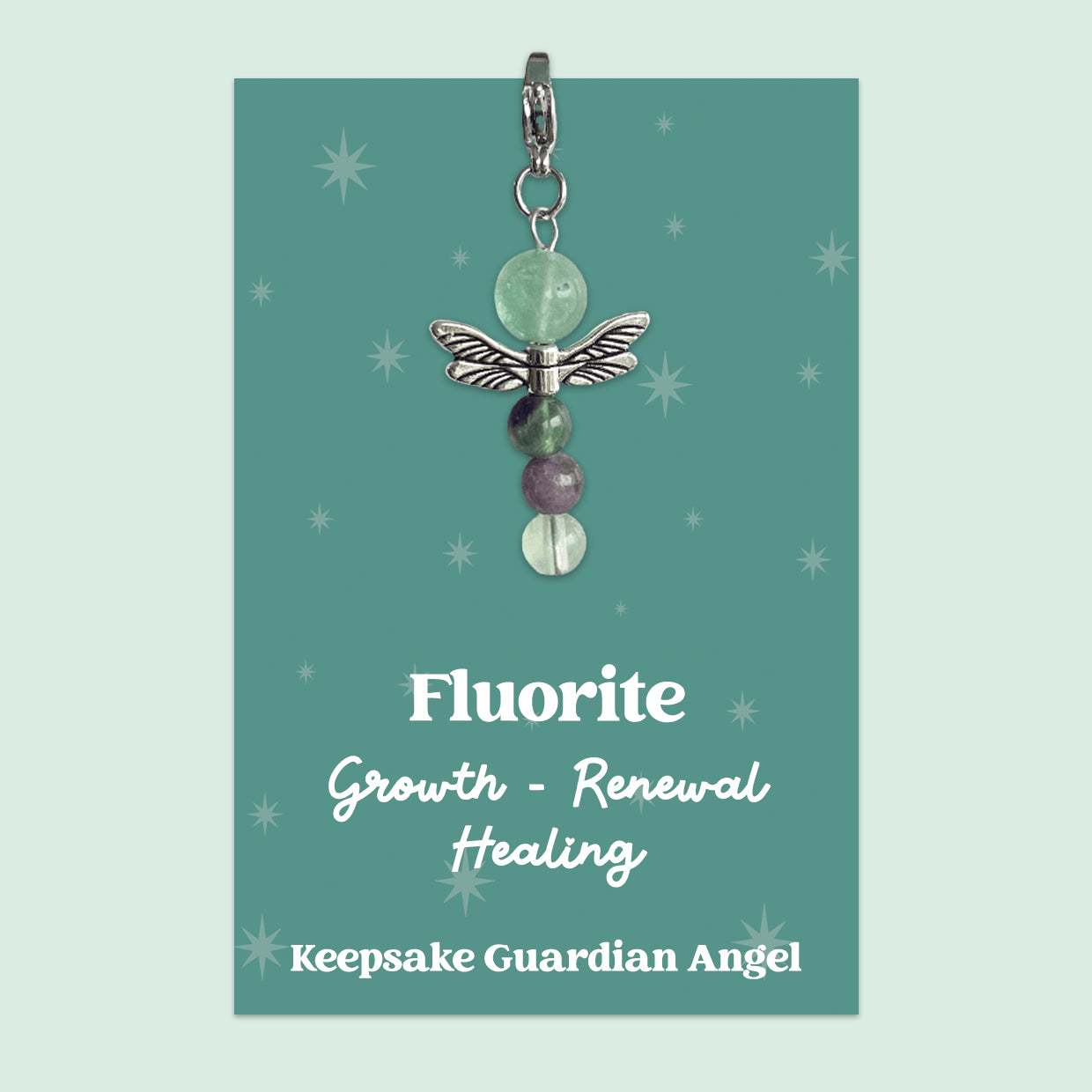 Gemstone Angel Collection – Crystal Angel Charms | Spiritual Healing Gifts | Comfort, Protection & Positivity