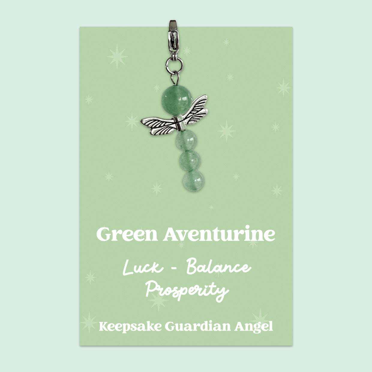 Gemstone Angel Collection – Crystal Angel Charms | Spiritual Healing Gifts | Comfort, Protection & Positivity