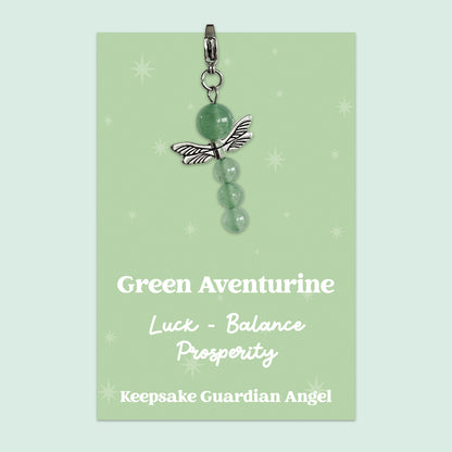 Gemstone Angel Collection – Crystal Angel Charms | Spiritual Healing Gifts | Comfort, Protection & Positivity