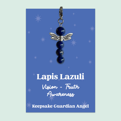Gemstone Angel Collection – Crystal Angel Charms | Spiritual Healing Gifts | Comfort, Protection & Positivity