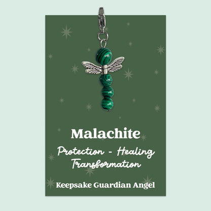 Gemstone Angel Collection – Crystal Angel Charms | Spiritual Healing Gifts | Comfort, Protection & Positivity