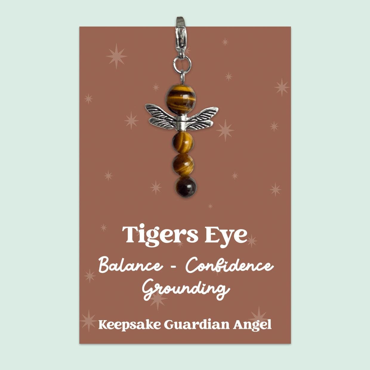 Gemstone Angel Collection – Crystal Angel Charms | Spiritual Healing Gifts | Comfort, Protection & Positivity