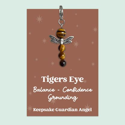 Gemstone Angel Collection – Crystal Angel Charms | Spiritual Healing Gifts | Comfort, Protection & Positivity