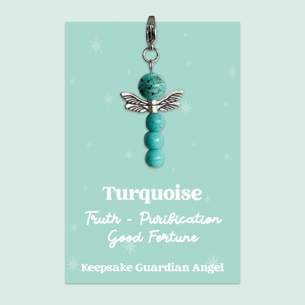 Gemstone Angel Collection – Crystal Angel Charms | Spiritual Healing Gifts | Comfort, Protection & Positivity