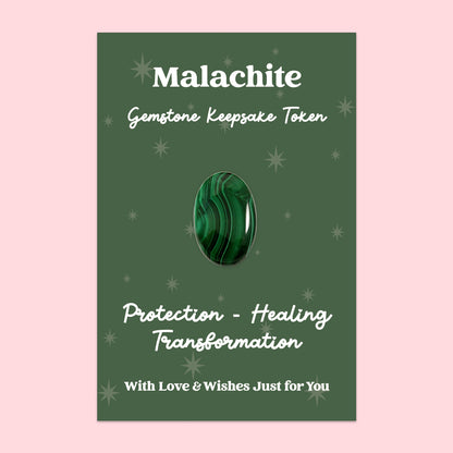 Gemstone Token Collection – Crystal Meaning Stones | Pocket Gemstone Gifts | Healing & Wellbeing Tokens