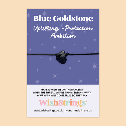 Gemstone WishString Bracelet Collection – Crystal Chip Wish Bracelets | Healing Stone Wishes | Handmade Wellbeing Gifts