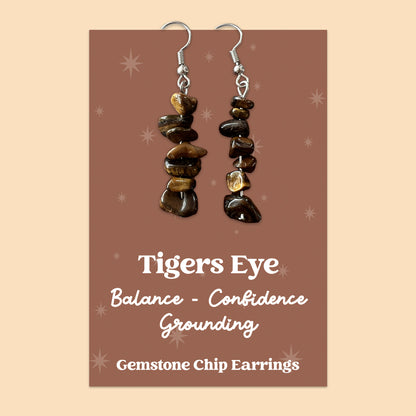 Gemstone Earring Collection – Natural Crystal Earrings | Healing Stone Jewellery | Wellbeing & Spiritual Gifts