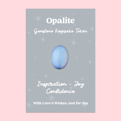 Gemstone Token Collection – Crystal Meaning Stones | Pocket Gemstone Gifts | Healing & Wellbeing Tokens