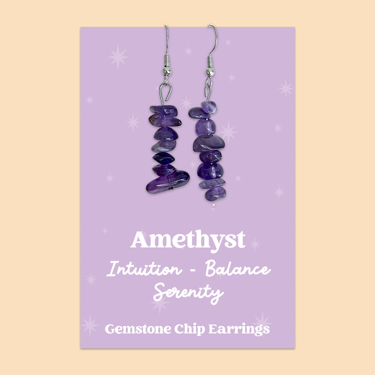 Gemstone Earring Collection – Natural Crystal Earrings | Healing Stone Jewellery | Wellbeing & Spiritual Gifts