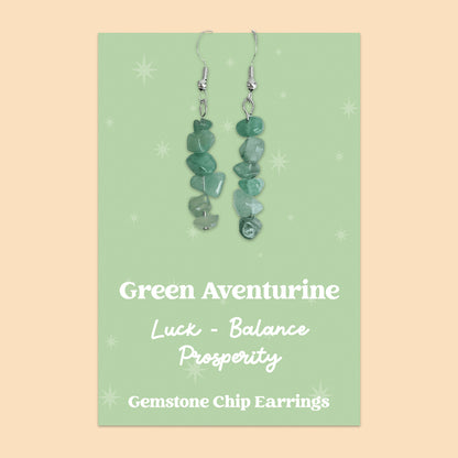 Gemstone Earring Collection – Natural Crystal Earrings | Healing Stone Jewellery | Wellbeing & Spiritual Gifts