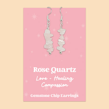 Gemstone Earring Collection – Natural Crystal Earrings | Healing Stone Jewellery | Wellbeing & Spiritual Gifts