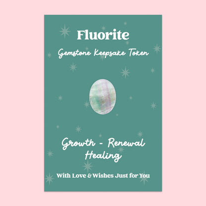 Gemstone Token Collection – Crystal Meaning Stones | Pocket Gemstone Gifts | Healing & Wellbeing Tokens
