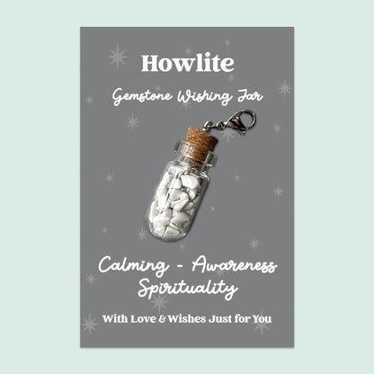 Gemstone Jar Collection – Crystal Chip Jars | Mini Healing Crystal Gifts | Positivity & Wellbeing Keepsakes