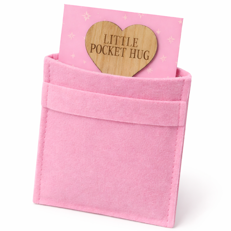 Pink Velvet Pouch + £1