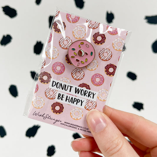 Donut Enamel Pin Badge - S033