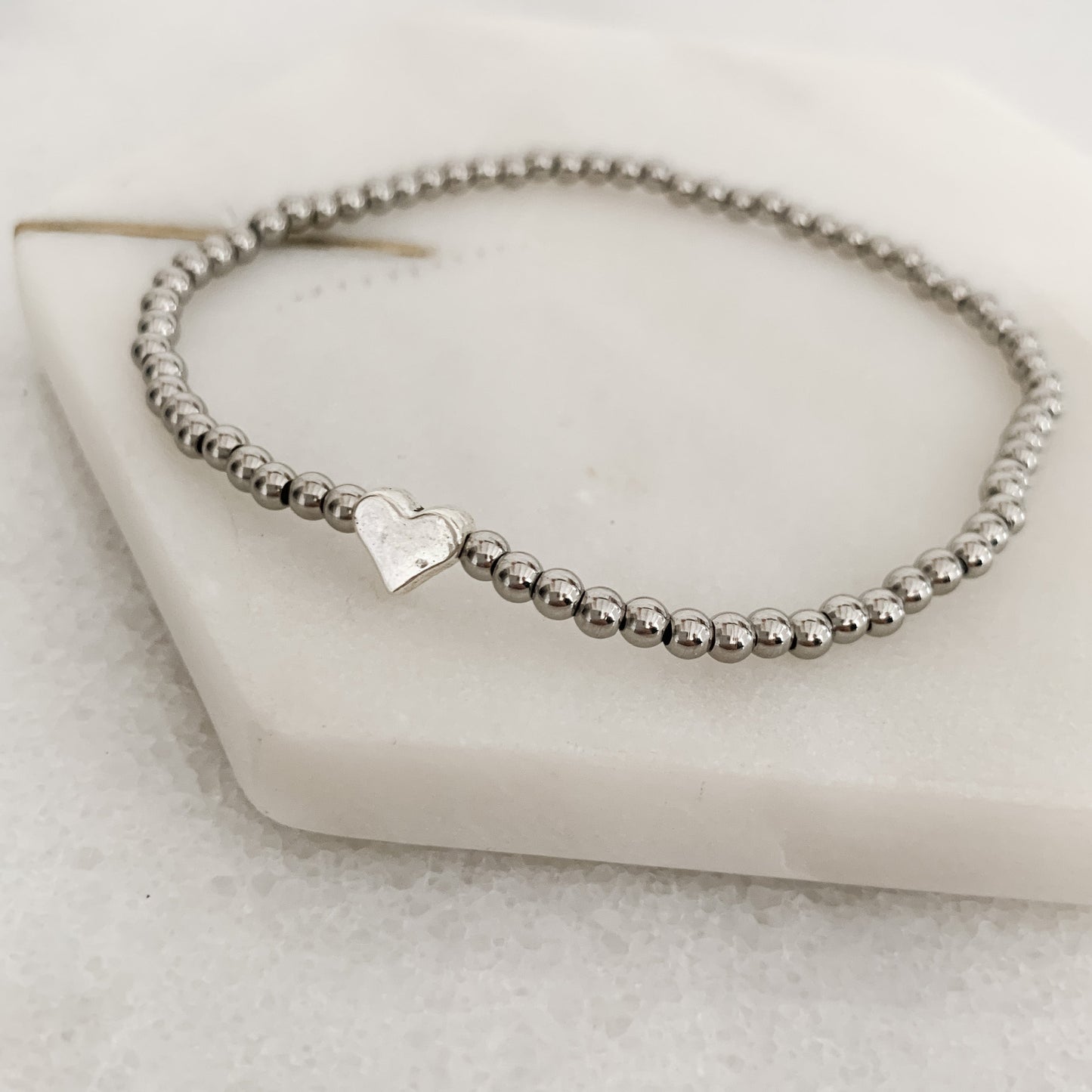 Sparkle like a Unicorn- Heart Stretch Bracelet